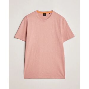 Boss ORANGE Tegood Crew Neck T-Shirt Open Pink