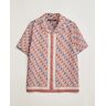 J.Lindeberg Elio Tencel Moto Print Short Sleeve Shirt Multi