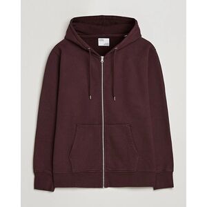 Colorful Standard Classic Organic Full Zip Hood Oxblood Red