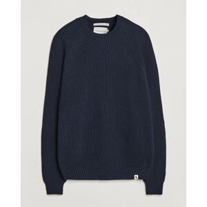 Peregrine Harry Organic Cotton Sweater Navy