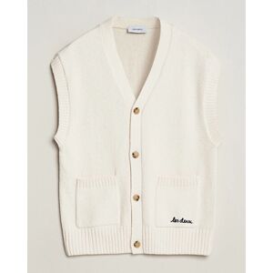 Les Deux Brad Cardigan Vest Ivory