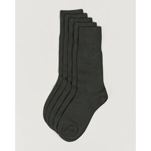 CDLP 5-Pack Bamboo Socks Charcoal Grey