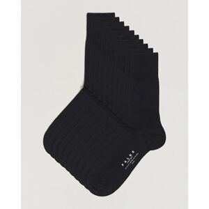 Falke 10-Pack Airport Socks Black