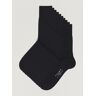 Falke 10-Pack Airport Socks Black