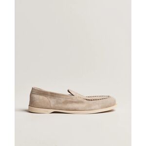 John Lobb Pace Summer Loafer Sand Suede