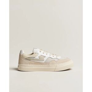 Stepney Workers Club Pearl S-Strike Suede Mixed Sneaker Ecru/Putty