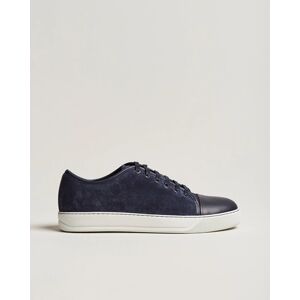 Lanvin Nappa Cap Toe Sneaker Navy