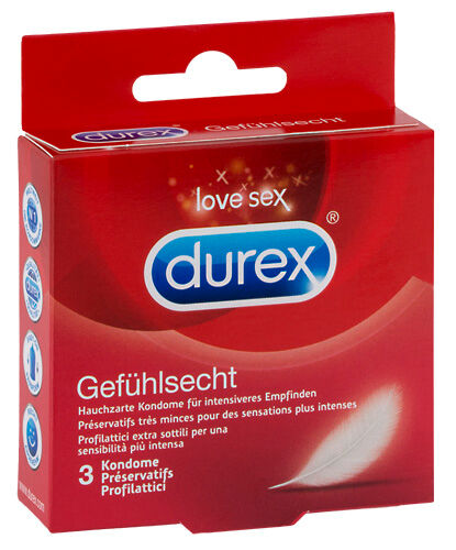 Durex gefühlsecht 3er