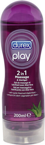 Orion Durex Play 2 in 1 Massage & Gleitgel ALOE VERA 200 ml