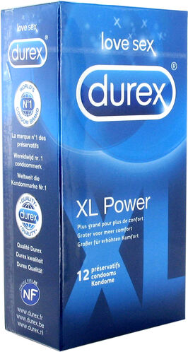 Durex - XL Power Condoms (12 Stück)