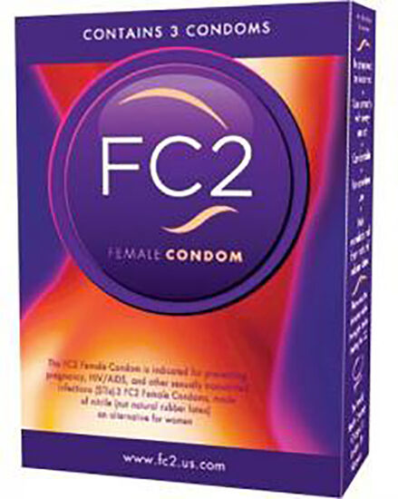 Femidom Female Condom 3 pcs