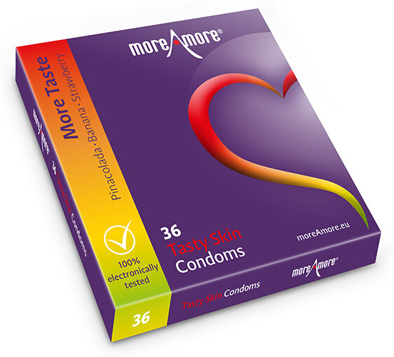 More Amore MoreAmore - Condom Tasty Skin (36 pcs)