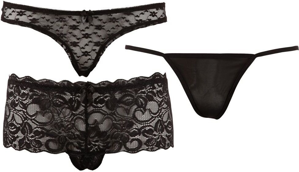 Cottelli Collection 3er-Set Slips Cottelli Collection 3er-Set Slips