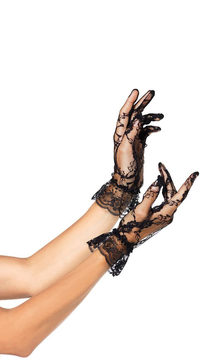 Leg Avenue Wrist Length Lace Gloves Leg Avenue Wrist Length Lace Gloves