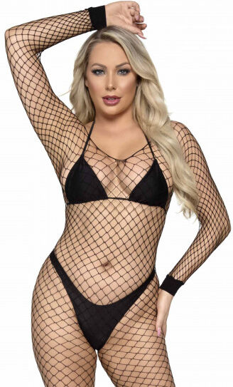 Leg Avenue Long Sleeves Bodystocking