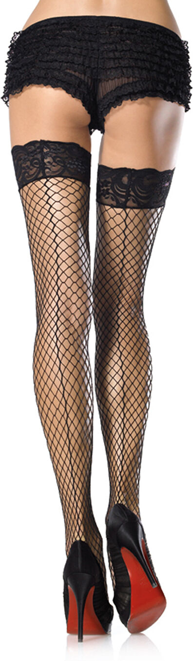 Leg Avenue Stay Up Lace Top Thigh Highs