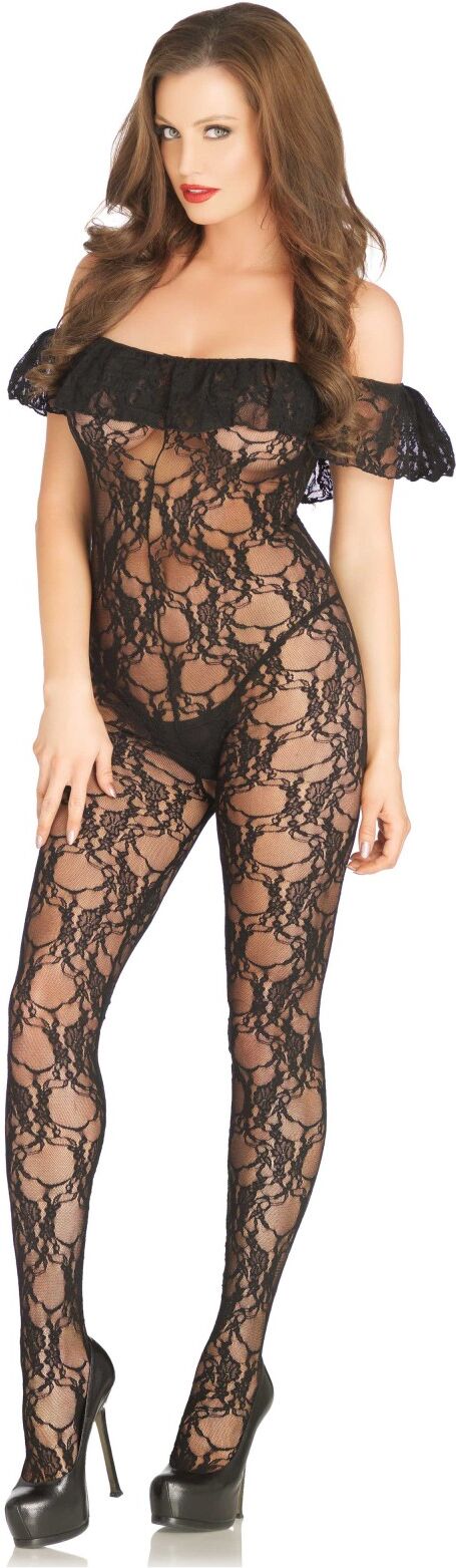 Leg Avenue Floral lace bodystocking