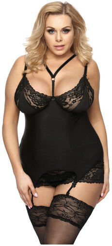 Anais Apparel Kiri Chemise schwarz