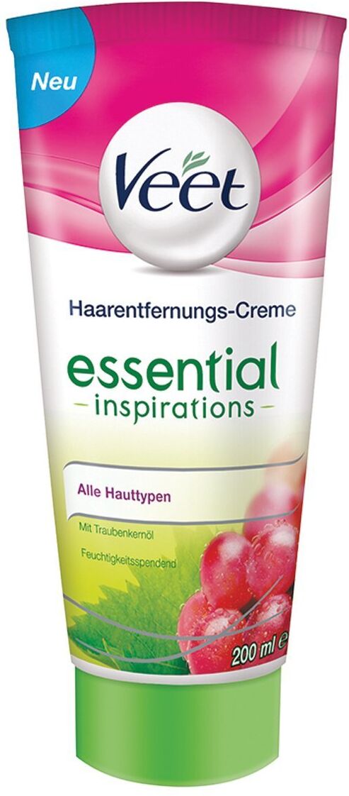 VEET Haarentfernungs-Creme Essential Inspirations fuer alle Hauttypen