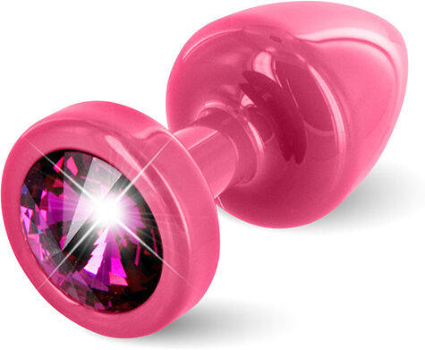 Diogol - Anni Butt Plug Round Pink & Pink 25 mm