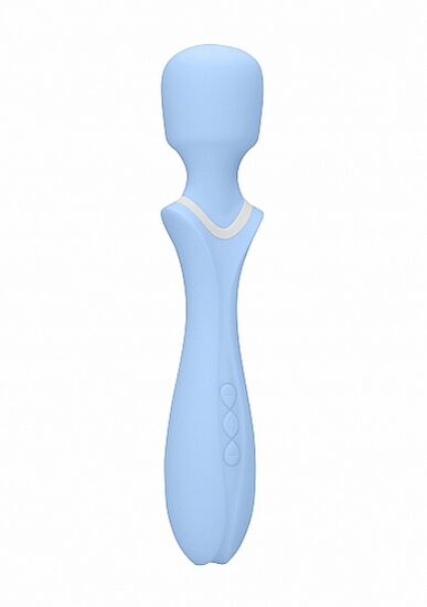 Shots Toys Massagestab Jiggle (blau)