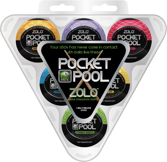 Zolo Masturbator Set Zolo - Pocket Pool 6-Pack