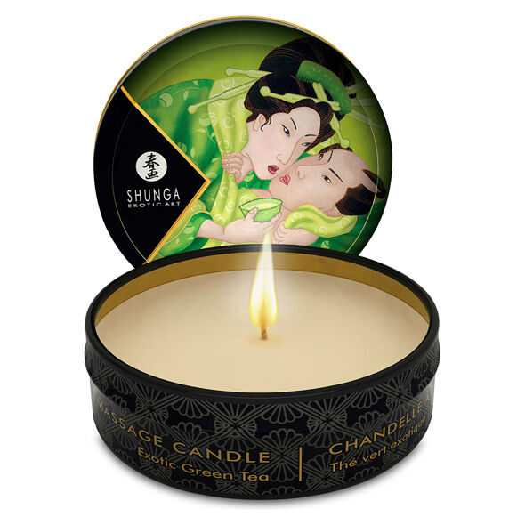 Shunga - Massage Candle Green Tea 30 ml