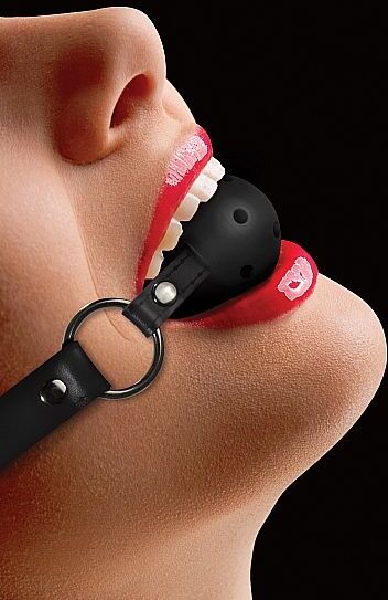 Ouch! Gag Ball - Black Ouch! Gag Ball - Black