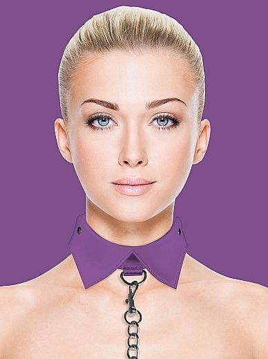 Ouch! Exclusive Collar & Leash - Purple Ouch! Exclusive Collar & Leash - Purple
