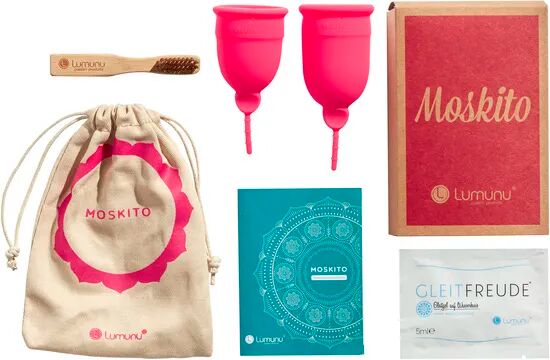 Lumunu Deluxe Menstruationstassen MOSKITO im 2er Set (pink) Lumunu Deluxe Menstruationstassen MOSKITO im 2er Set (pink)