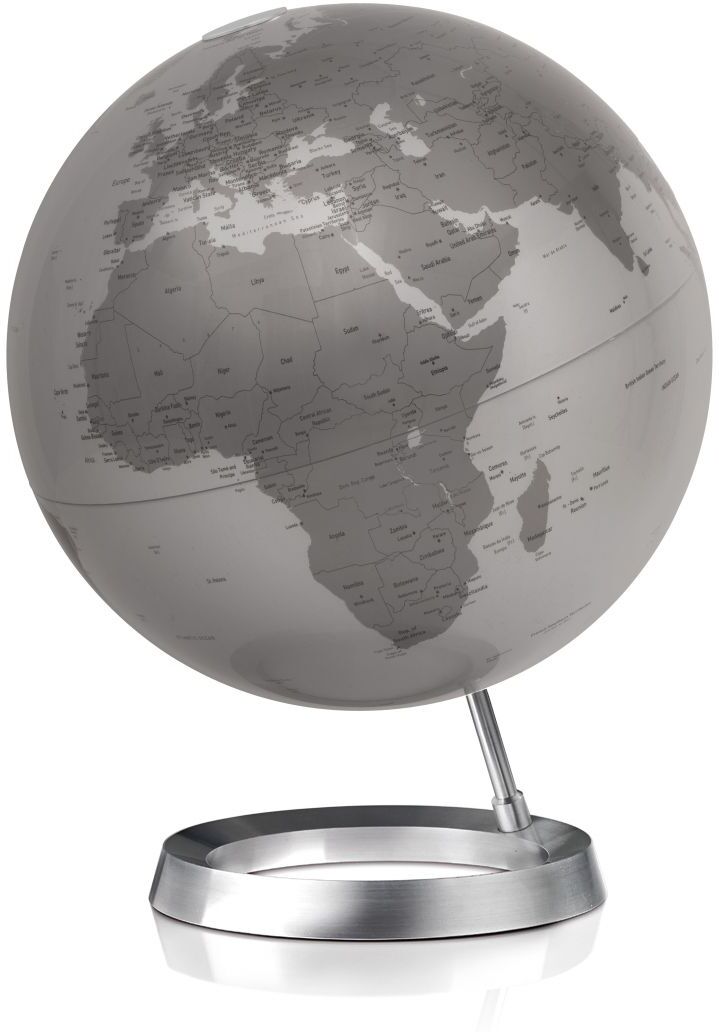 Atmosphere 30cm Design-Globus Atmosphere Vision Silver Globe Erth World Tischglobus Büro