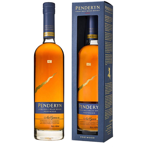 Penderyn Distillery Penderyn Single Malt Welsh Whisky Portwood mit Geschenkbox 70 cl. - 70cl