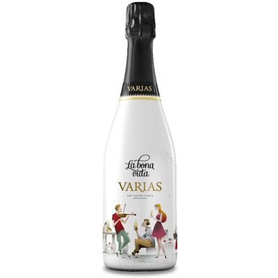 Cava Varias La Bona Vida Brut - 75cl - Schaumwein Cava Varias La Bona Vida Brut - 75cl - Schaumwein