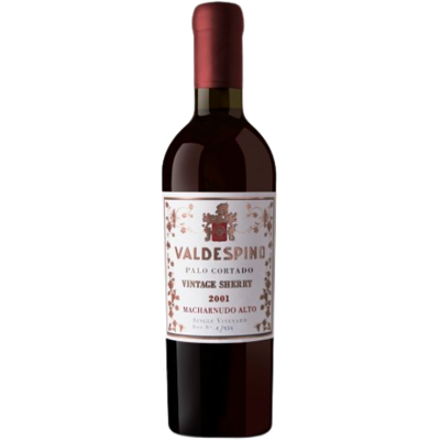 Valdespino Palo Cortado Vintage Sherry Macharnudo Alto Single Vineyard 37,5 cl. (3/8) 2001 - 37,5cl (3/8) Valdespino Palo Cortado Vintage Sherry Macharnudo Alto Single Vineyard 37,5 cl. (3/8) 2001 - 37,5cl (3/8)
