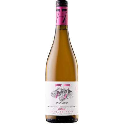 Miquel Pons 77 Veremes Xarel·lo Vermell Brisat 2024 - 75cl Miquel Pons 77 Veremes Xarel·lo Vermell Brisat 2024 - 75cl