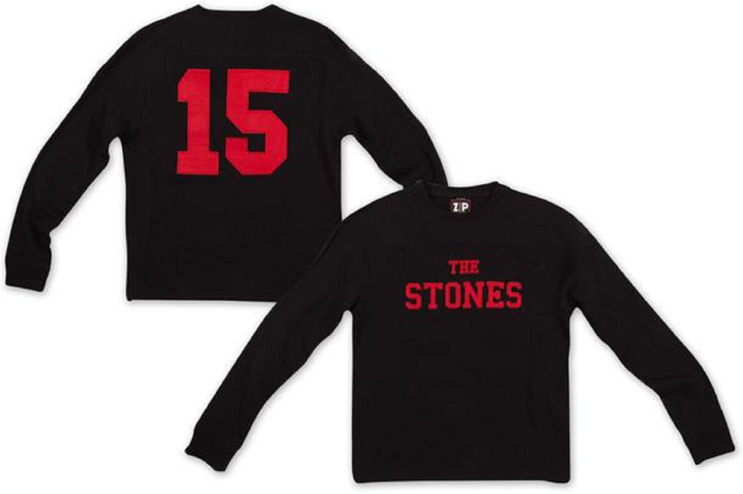 Rolling stones Longpullover »THE PULLOVER 15 ON FIRE TOUR CREW NECK MENS GRÖSSE S+L NEU«