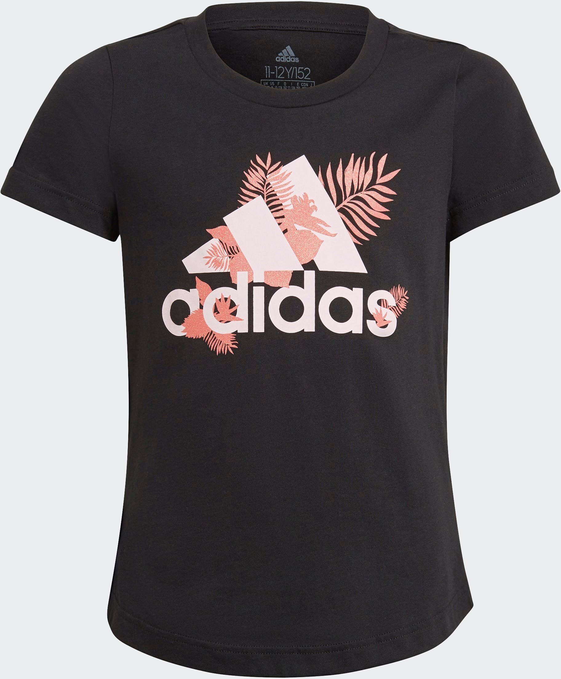 Adidas Performance T-Shirt »TROPICAL SPORTS GRAPHIC«, Black