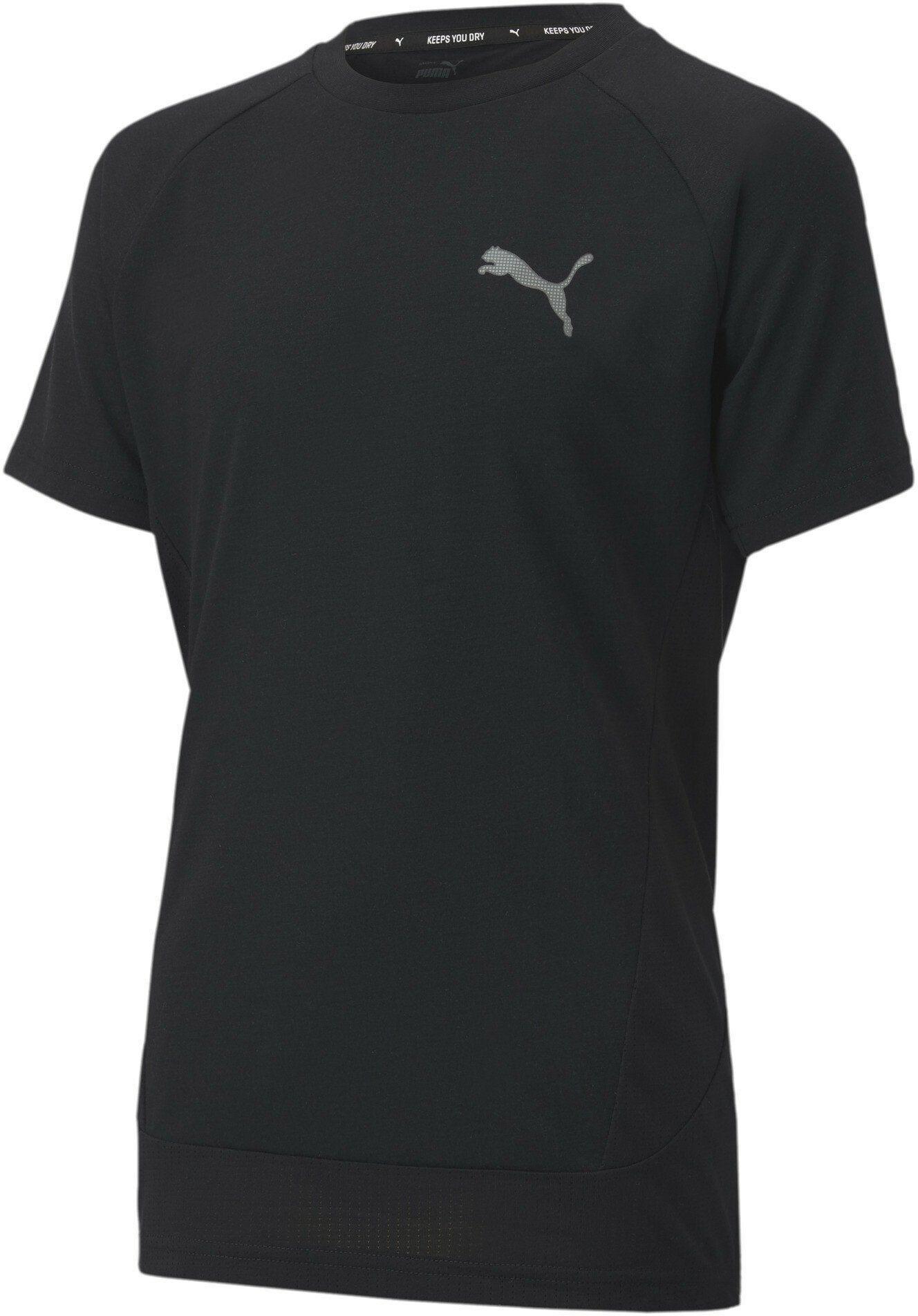 Puma T-Shirt »Evostripe Youth T-Shirt«, schwarz