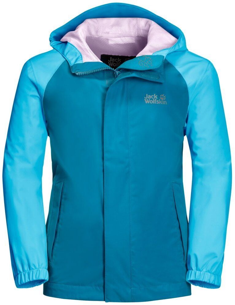 Jack Wolfskin Funktionsjacke »TUCAN JACKET KIDS«, aquablau-himmelblau