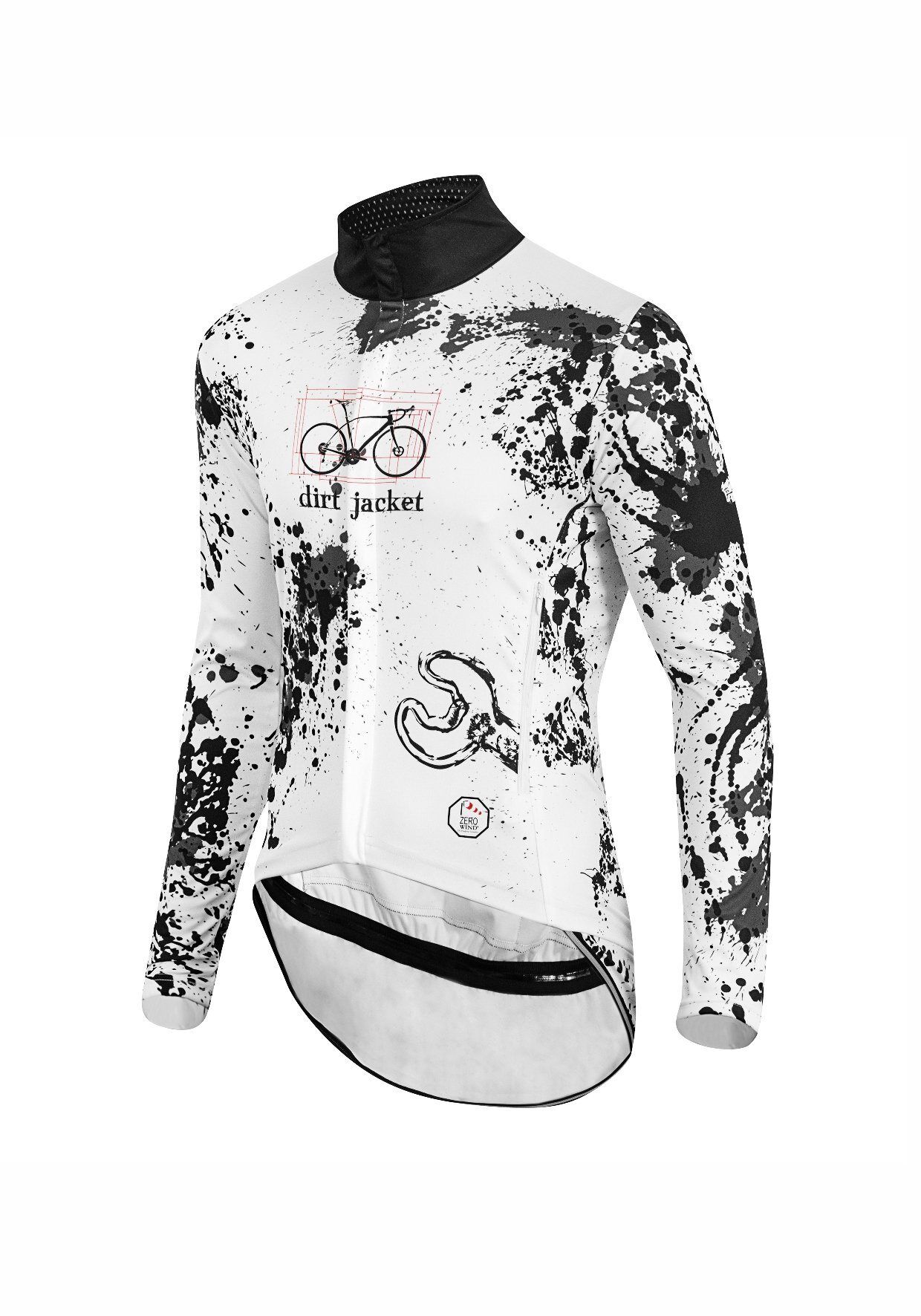 prolog cycling wear Fahrradjacke mit auffälligem Print