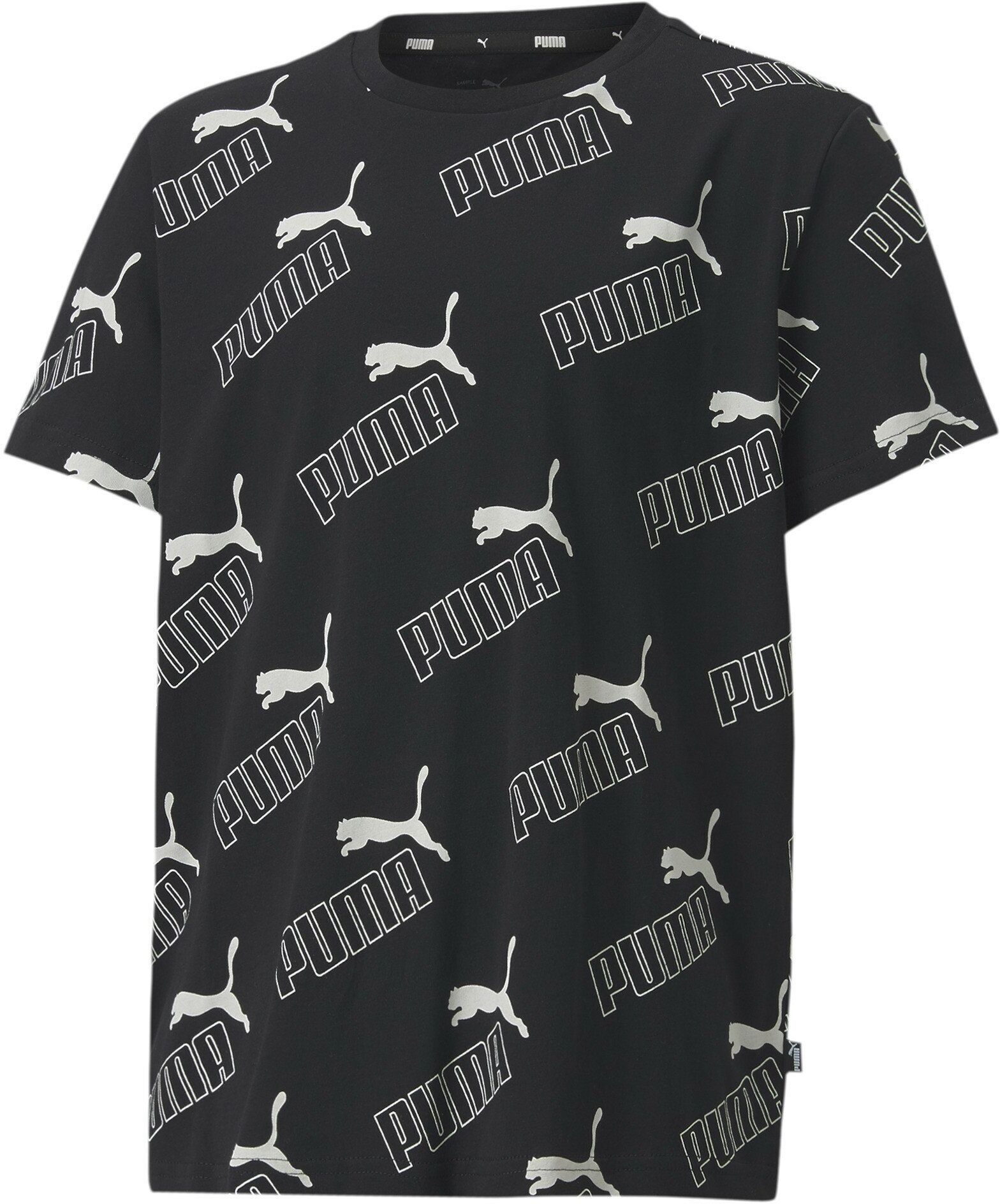 Puma T-Shirt »Amplified Jugend Kurzarm-Shirt«, schwarz