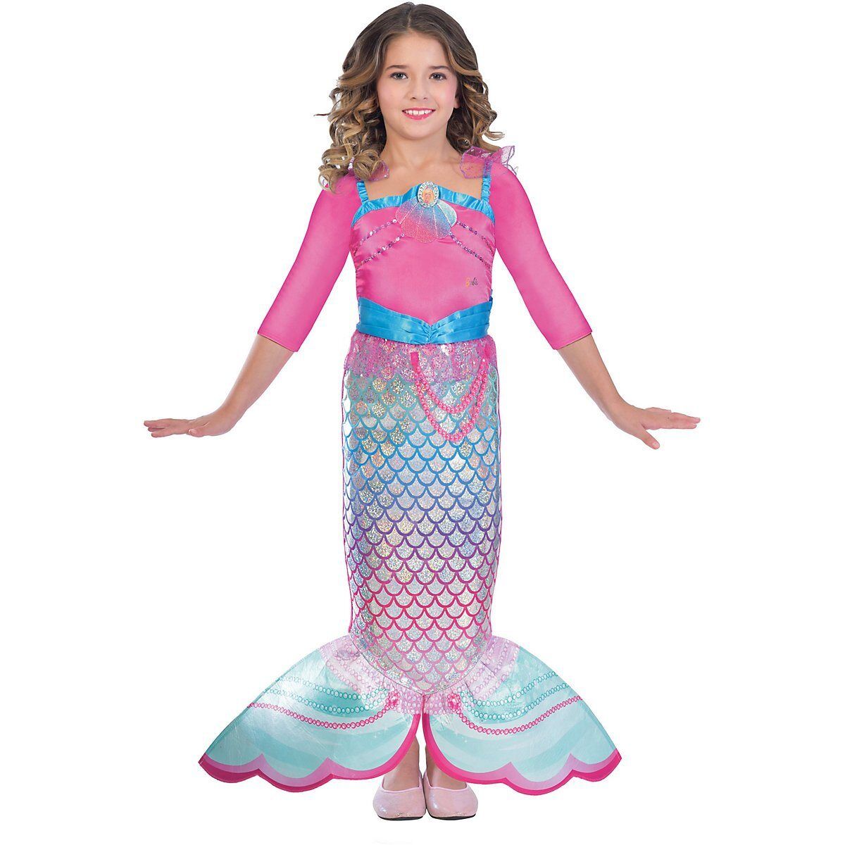 Amscan Kostüm »Kinderkostüm Meerjungfrau Barbie Rainbow Mermaid«