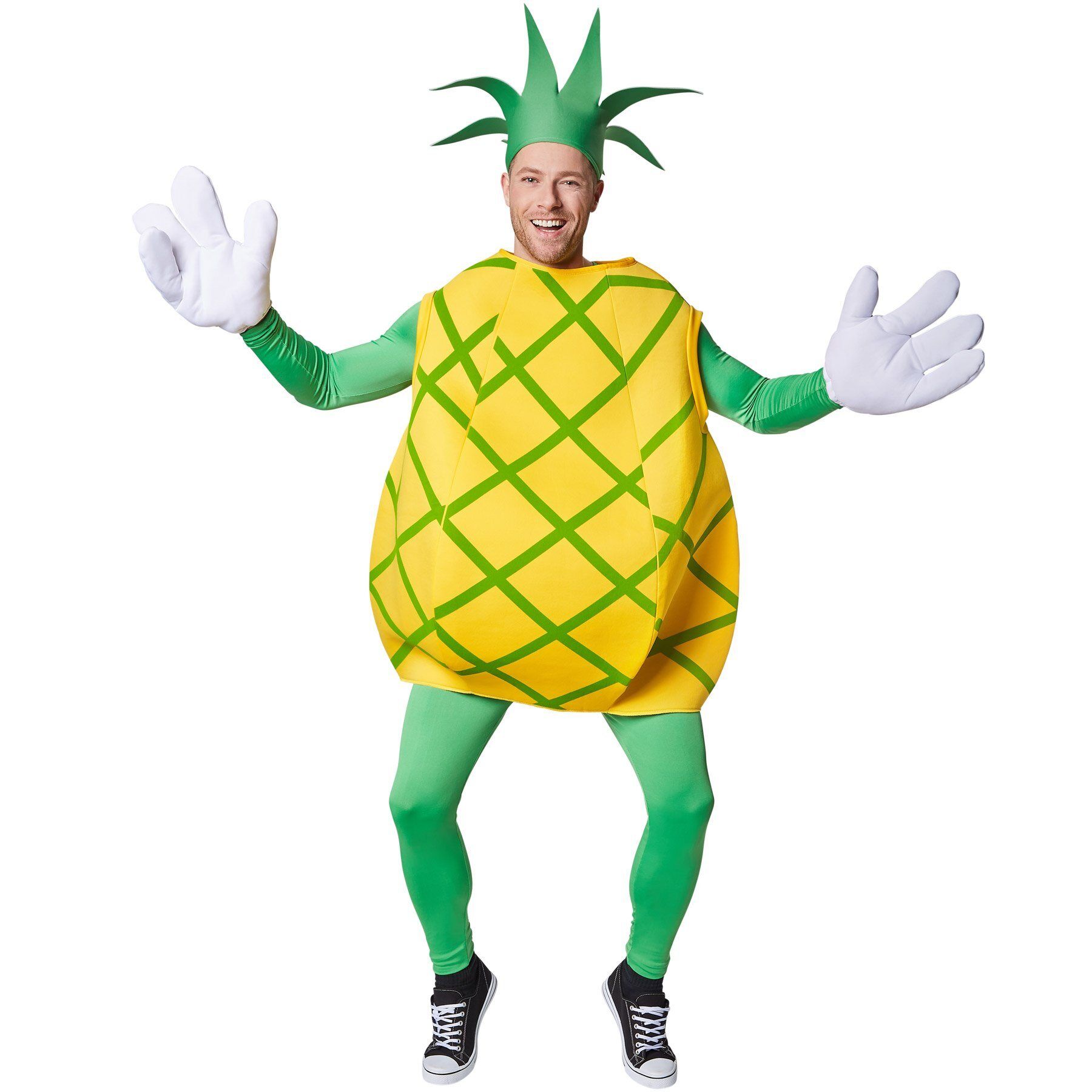 tectake Lebensmittel-Kostüm »Kostüm Ananas«
