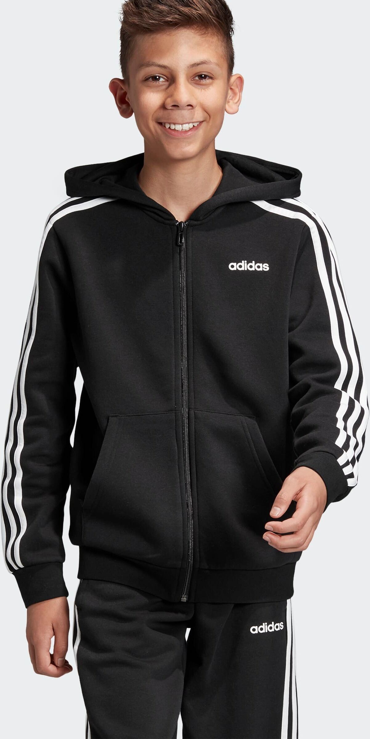 Adidas Performance Sweatjacke »ESSENTIALS 3-STREIFEN KAPUZENJACKE«