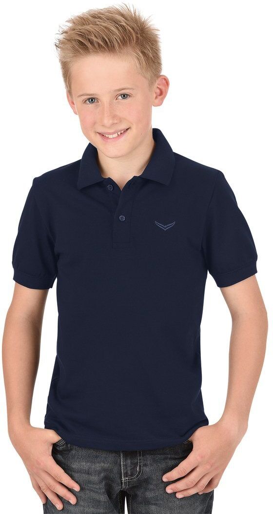 Trigema Poloshirt in Piqué-Qualität, navy