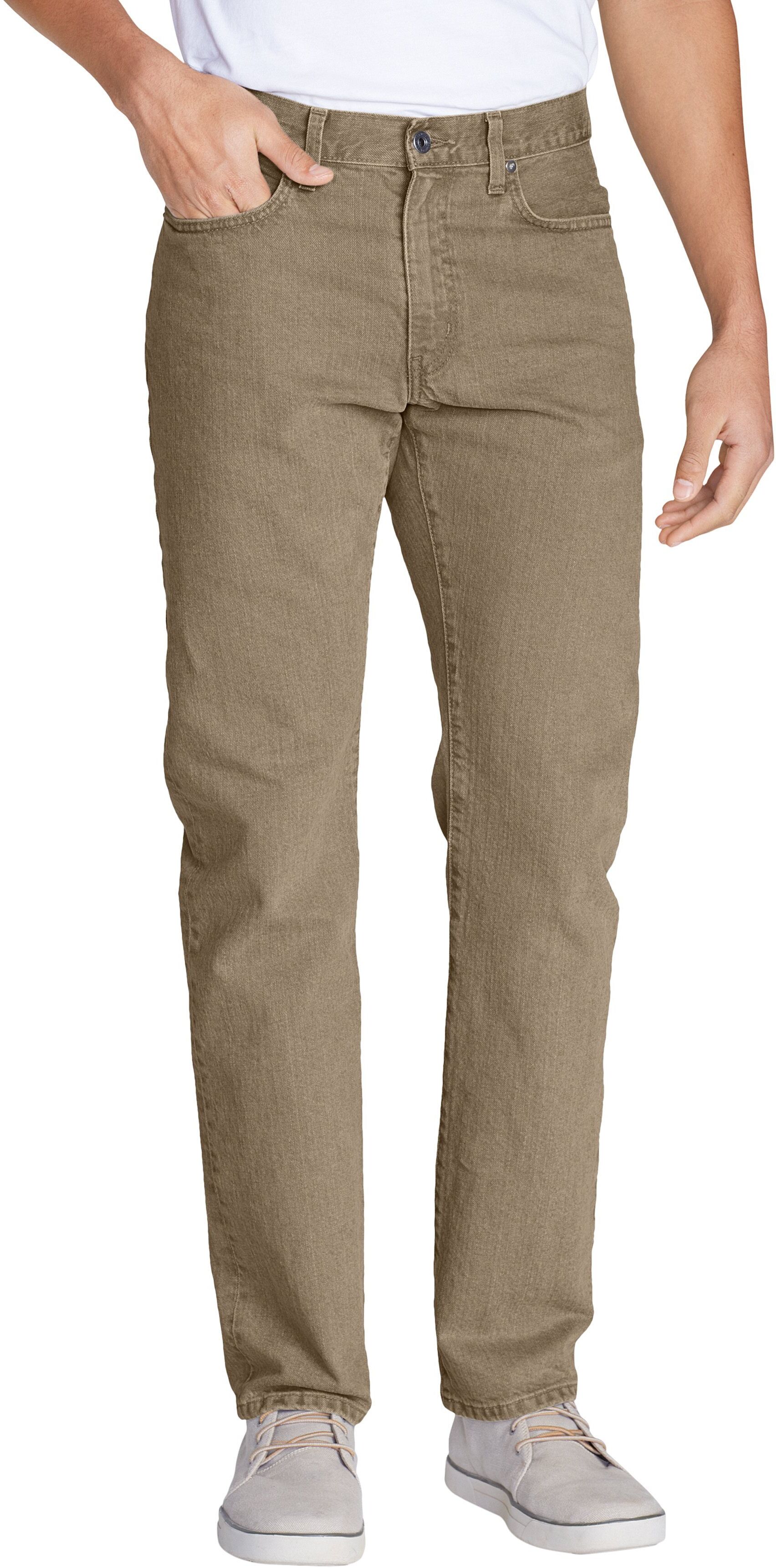 Eddie Bauer 5-Pocket-Jeans Flex - Slim Fit, khaki