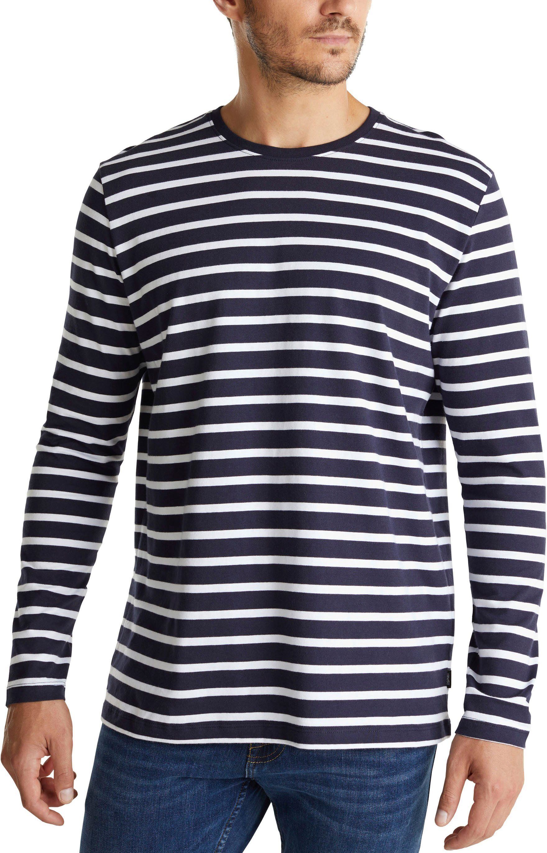 Esprit Langarmshirt gestreift