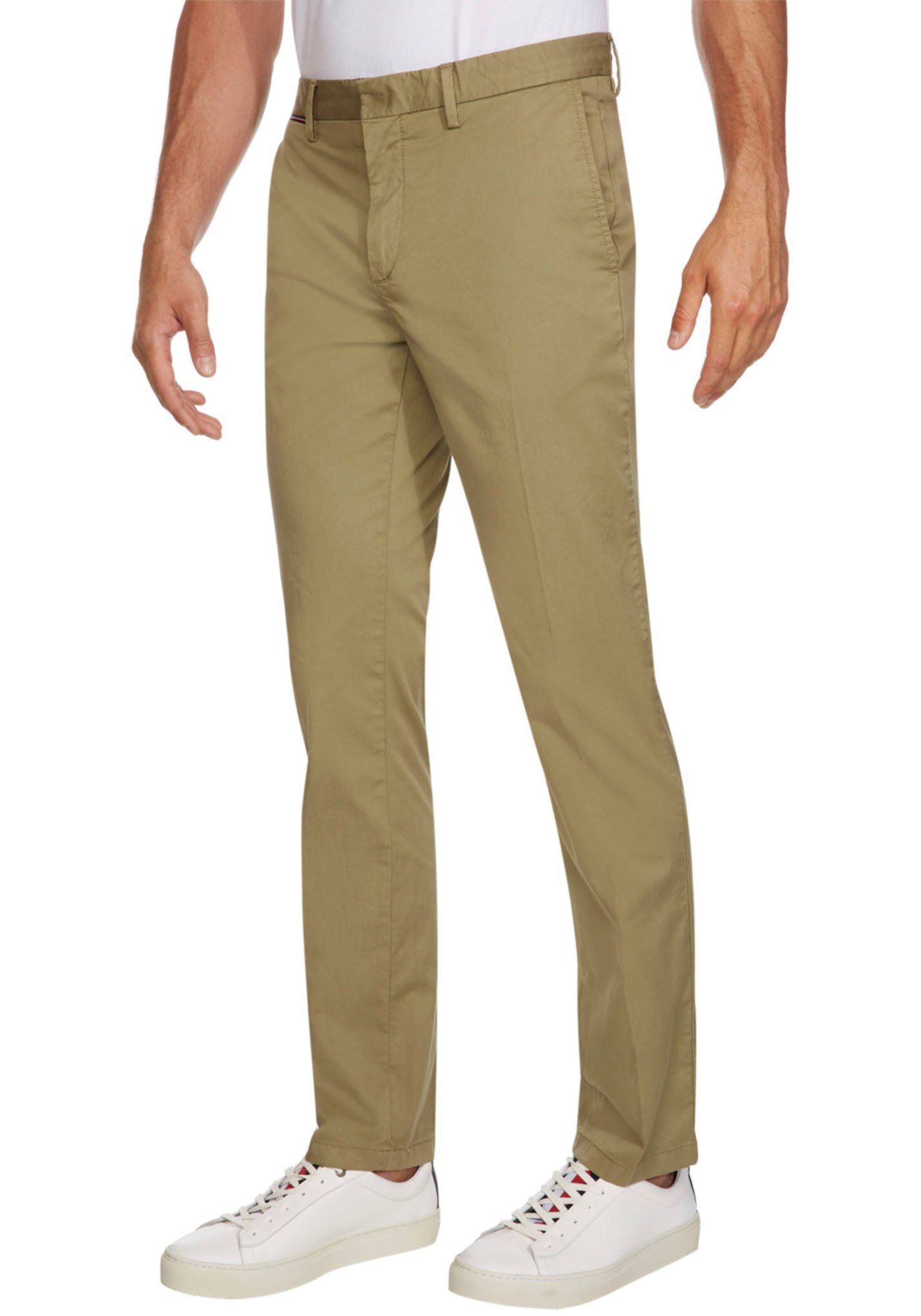 Tommy Hilfiger Chinohose »DENTON CHINO SUMMER TWILL FLEX«, faded olive