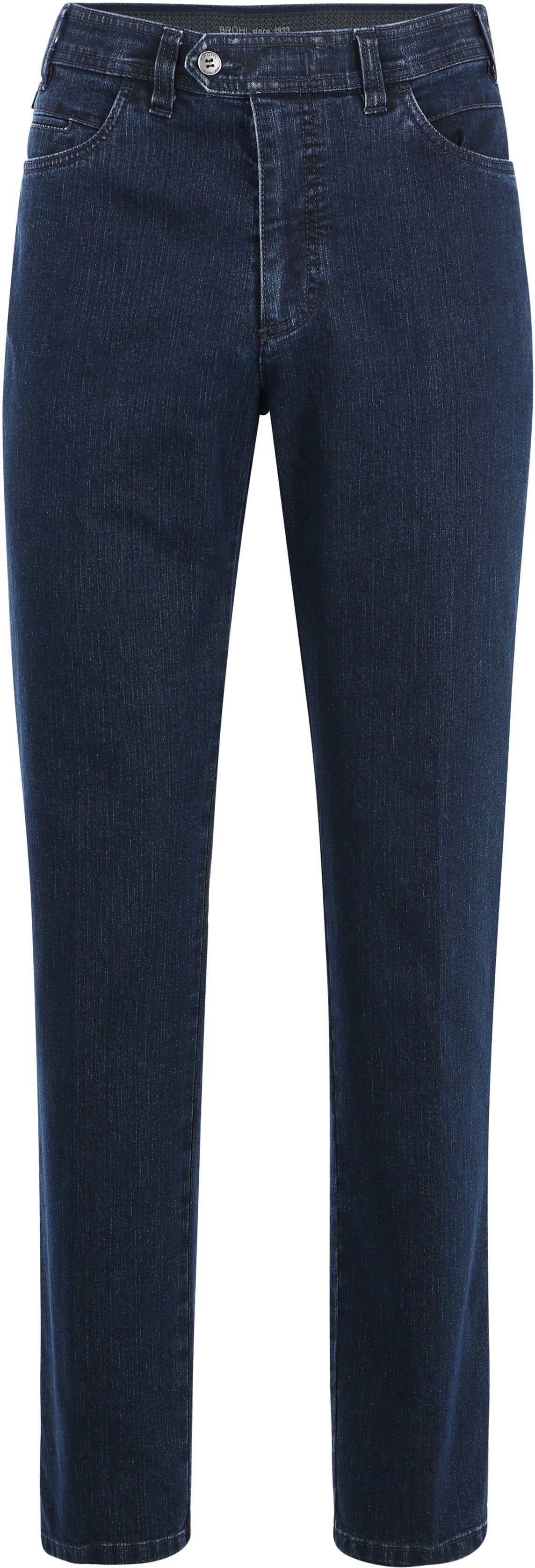 Brühl Hose in Stretch-Denim »Milano II«, blau-schwarz 930