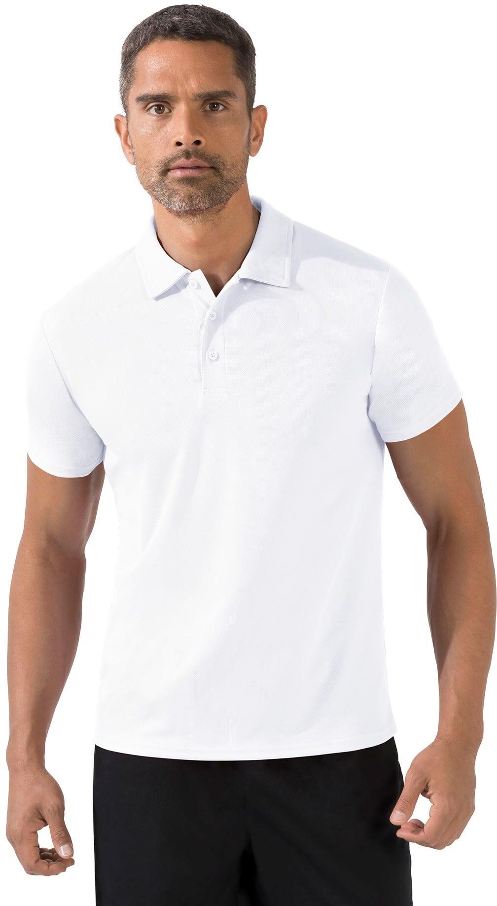 Fruit of the Loom Poloshirt, weiß